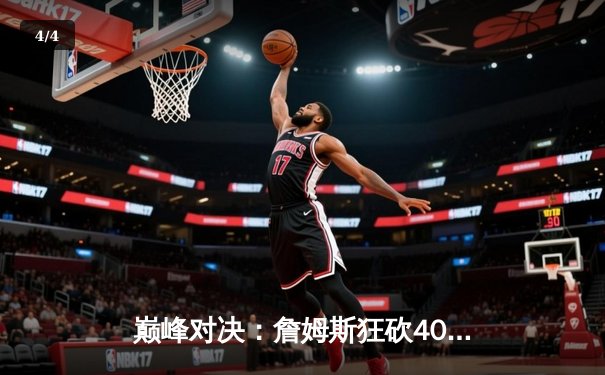 巅峰对决：詹姆斯狂砍40分准三双，湖人加时险胜勇士挺进西部决赛 - 4