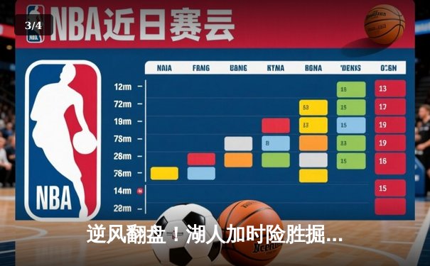 逆风翻盘！湖人加时险胜掘金，詹姆斯关键三分锁定胜局 - 3