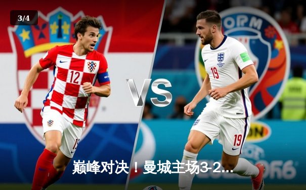 巅峰对决！曼城主场3-2险胜利物浦，哈兰德双响锁定胜局 - 3